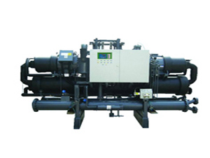 蒸發冷螺桿中溫機組雙機頭