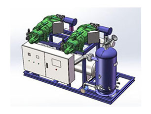螺桿式單級并聯機組（中高溫）