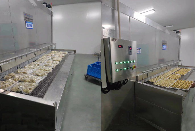 速凍隧道在食品行業(yè)的應用有哪些具體例子？
